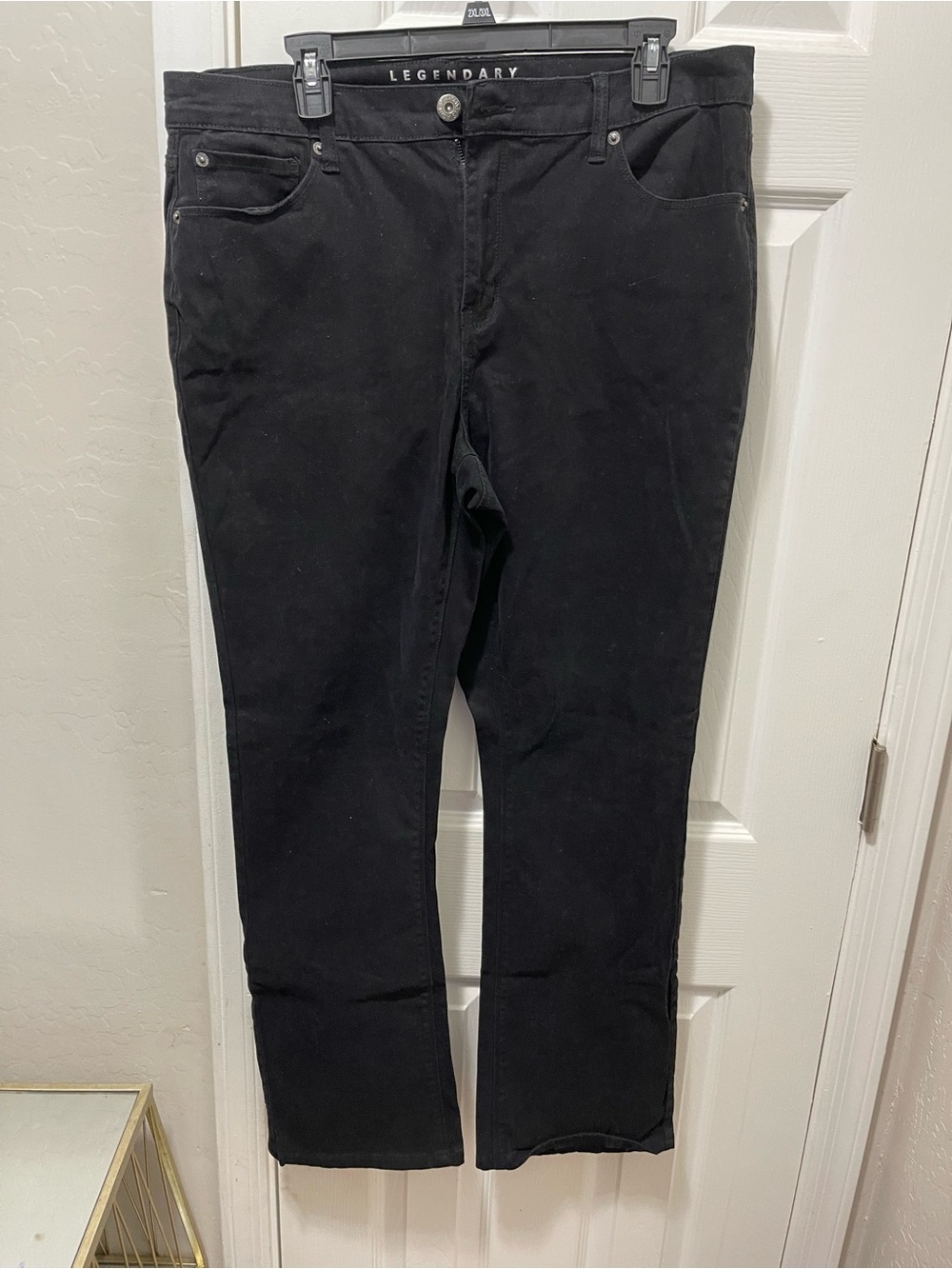 Ashley Stewart Black Bootcut Jeans - Legendary Collection